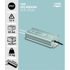 12V 10A DIŞ MEKAN TRAFO